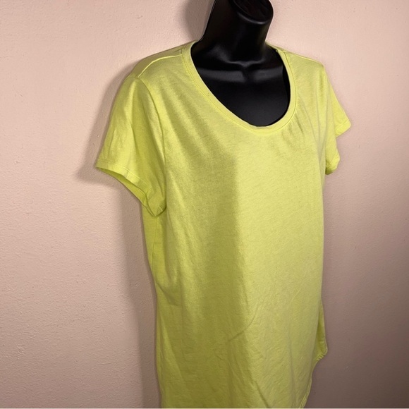 SET OF TWO TEES JUNIORS 19 XXL ORANGE YELLOW VIBRANT CASUAL LIGHTWEIGHT - Picture 5 of 16